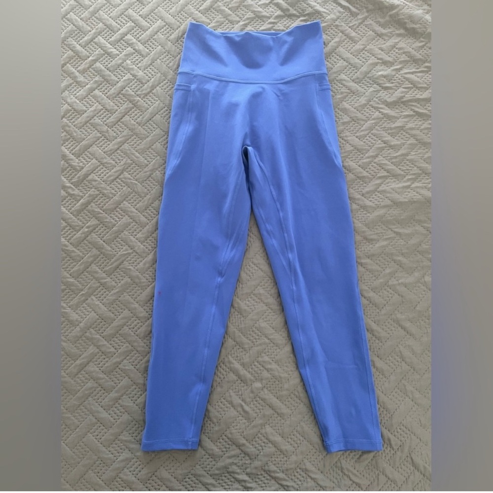 LSKD High-Waisted Blue Leggings